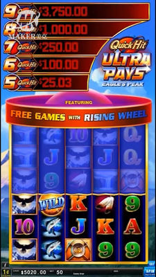 SGS Multigame Casino Slot Game Board 110V/220V Durable Metal Cabinet