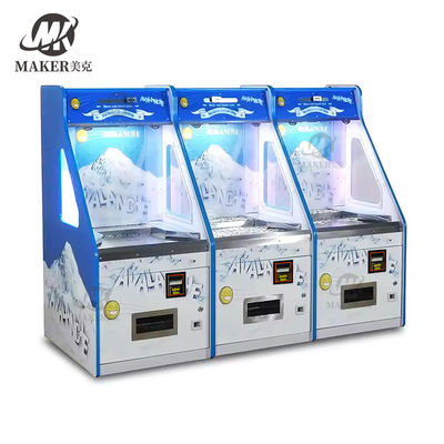 1 Player Arcade Coin Drop With Coin Mechanism Quarter Token Selection