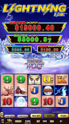 Lighting Link Slot Machine Board 10 In 1 Casino Multigame Software